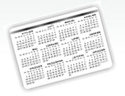 Kalendarze listkowe
